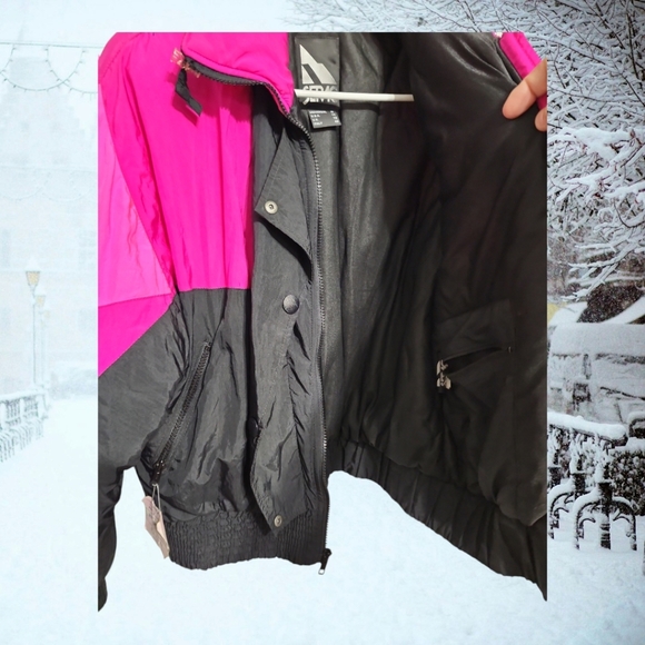 Vintage 1980's Serac Retro Color-Block Winter Ski Jacket EUC No Callouts - Picture 7 of 8